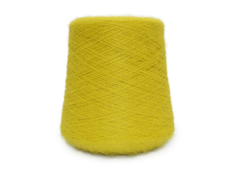 Wool Yarn > Angora Wool Filati 90% light yellow Buy from e-shop