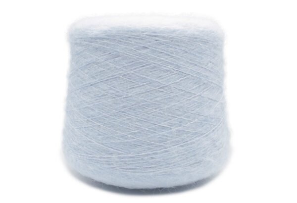 80% Super Fine Kid Mohair, 15% Silk, 5% Merino wool