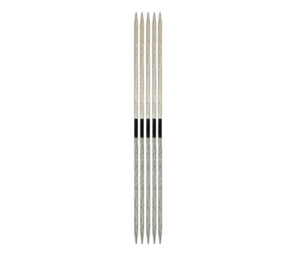 LYKKE Driftwood Double Pointed Wooden Needles - size 5,00mm