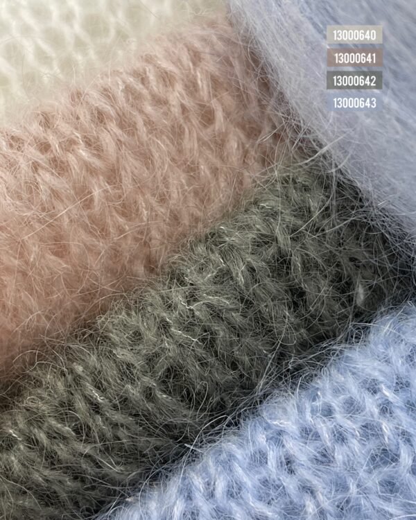 80% Super Fine Kid Mohair, 15% Silk, 5% Merino wool - Image 2