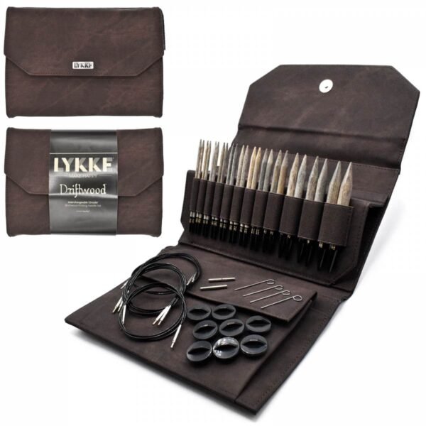 LYKKE Driftwood Interchangeable Needle set (Cacao)