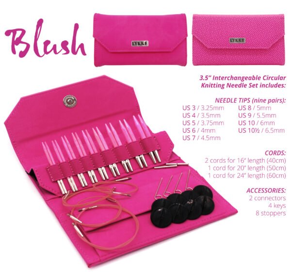 LYKKE Blush Interchangeable Needle set (7cm) - Image 2