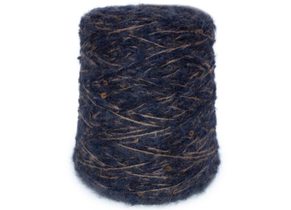 35% Baby Alpaca wool, 31% Cashmere wool, 16% Polyamide, 8% Mohair, 6% Alpaca, 2% Merino wool, 2% Silk, Sequins