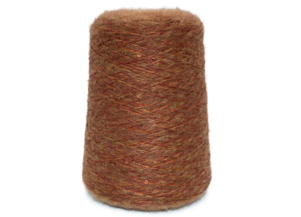 41% Kid Mohair, 25% Silk, 9% Cashmere wool, 5% Merino wool, 20% Polyamide, Sequins