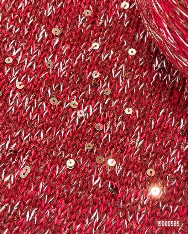 52% Linen, 27% Cotton, 11% Silk, 8% Polyamide, 2% Lurex, Sequins - Image 2