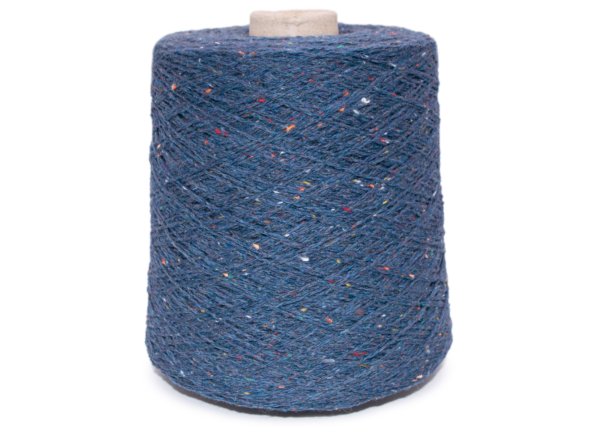 70% Extra fine merino wool, 30% Bourette Silk, Tweed