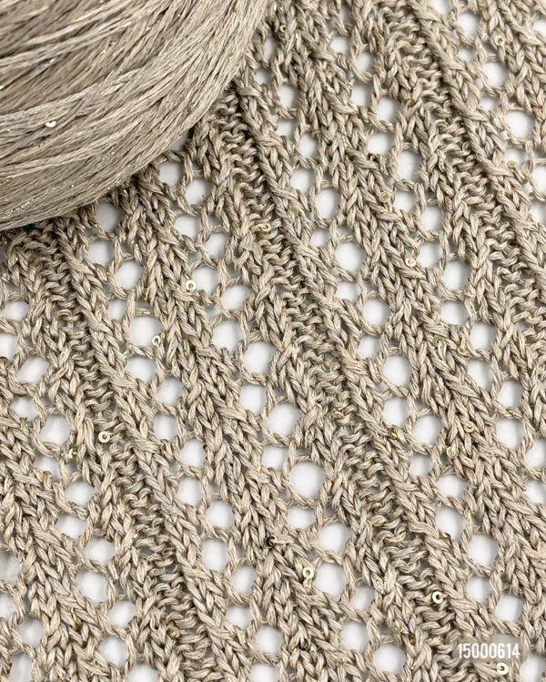 76% Linen, 12% Cotton, 10% Silk, 2% Lurex, Sequins - Image 2