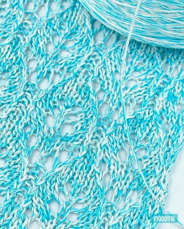 65% Linen, 13% Cotton, 12% Silk, 6% Cashmere wool, Sequins - Image 2