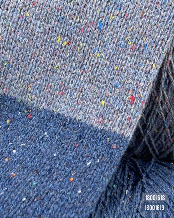 70% Extra fine merino wool, 30% Bourette Silk, Tweed - Image 2